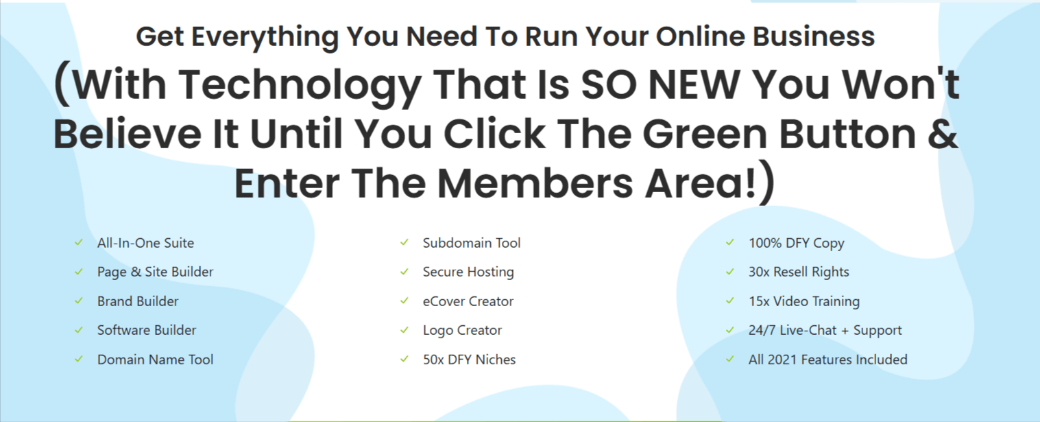 Remixable Site builder image